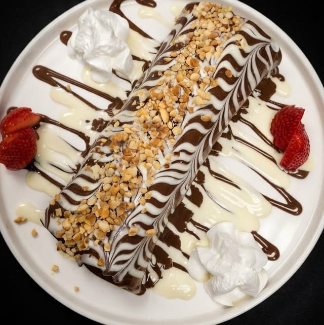 Ice Cream Crêpe.