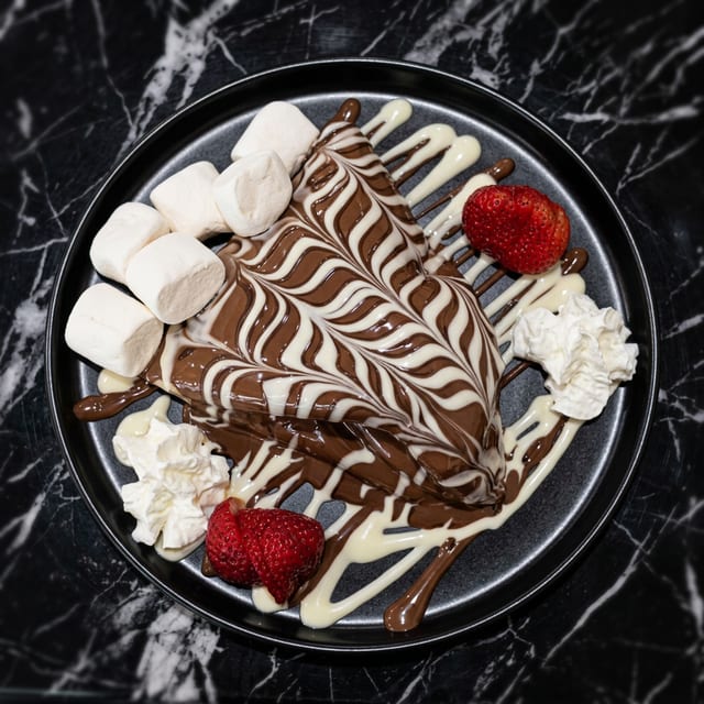Marshmallow Crêpe.