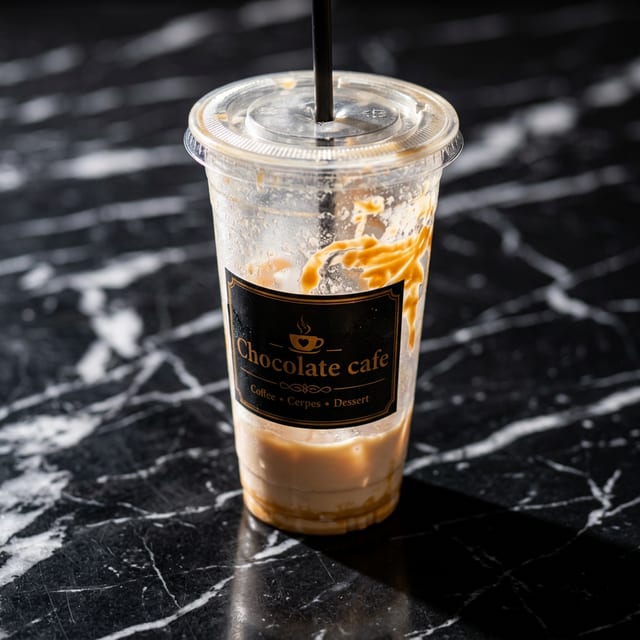 Iced Caramel Latte.